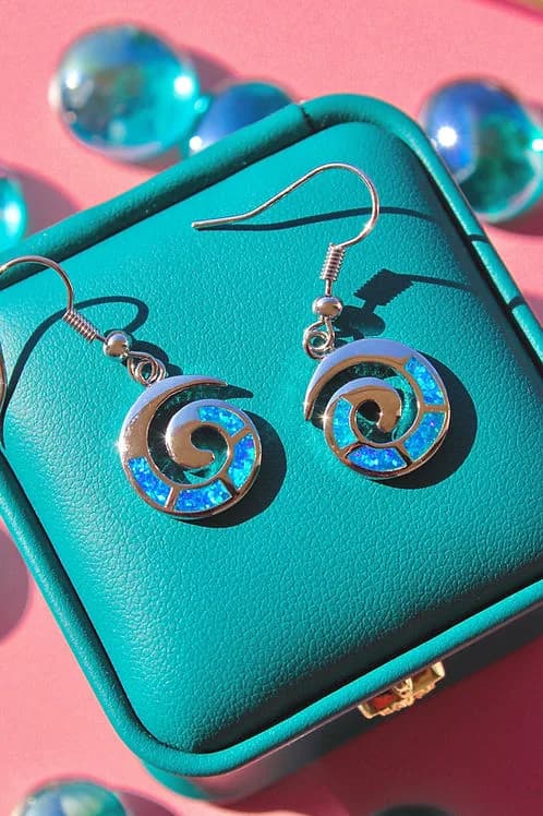 Moana Ocean Heart Earrings
