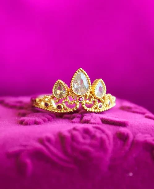 Rapunzel Crown Ring