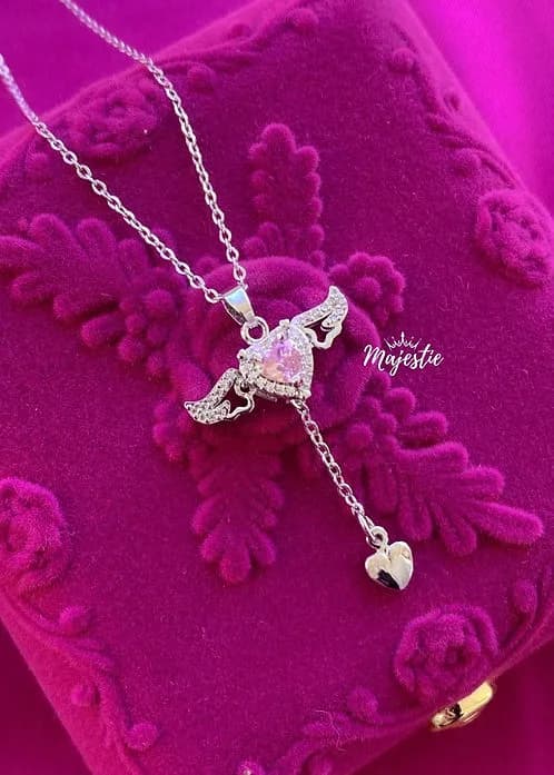 Wing Heart Necklace