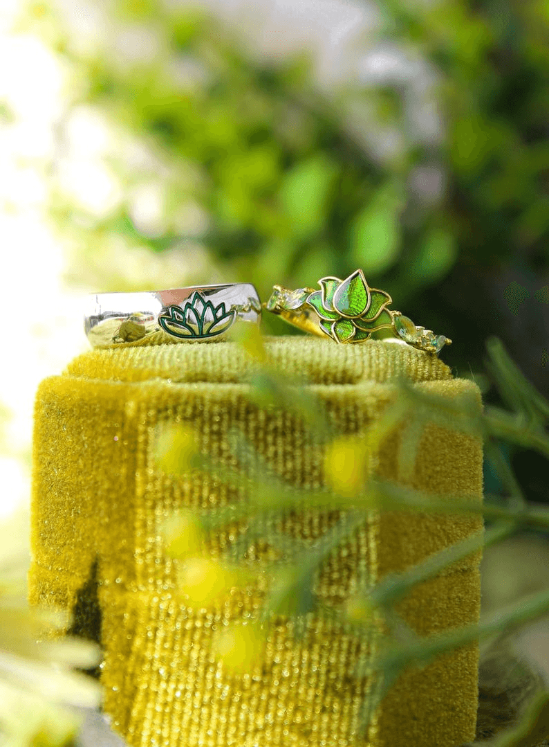 Tiana & Naveen Rings