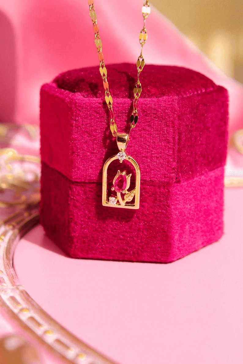 Belle 14K Plated Necklace