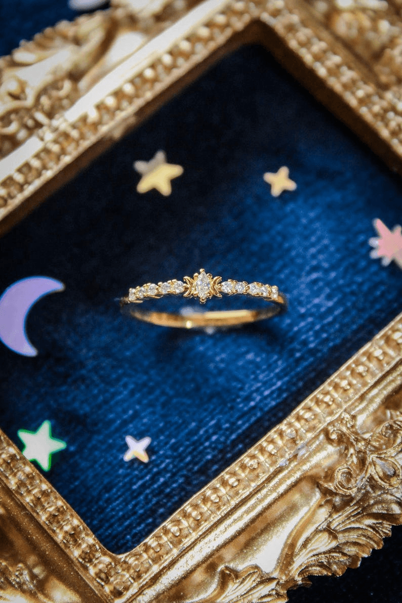 White Magical Ring