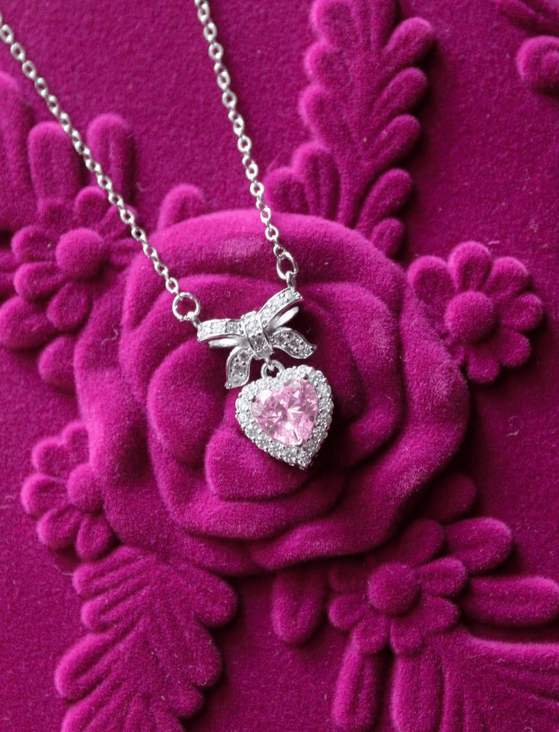 Coquette Heart Necklace