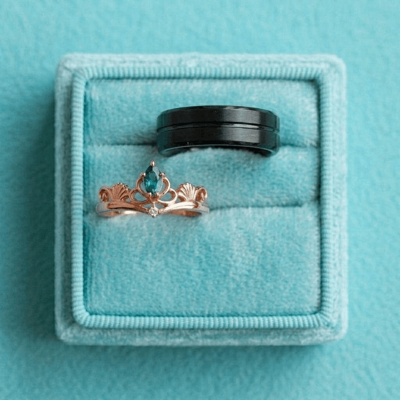 Ariel and Eric Couple Rings